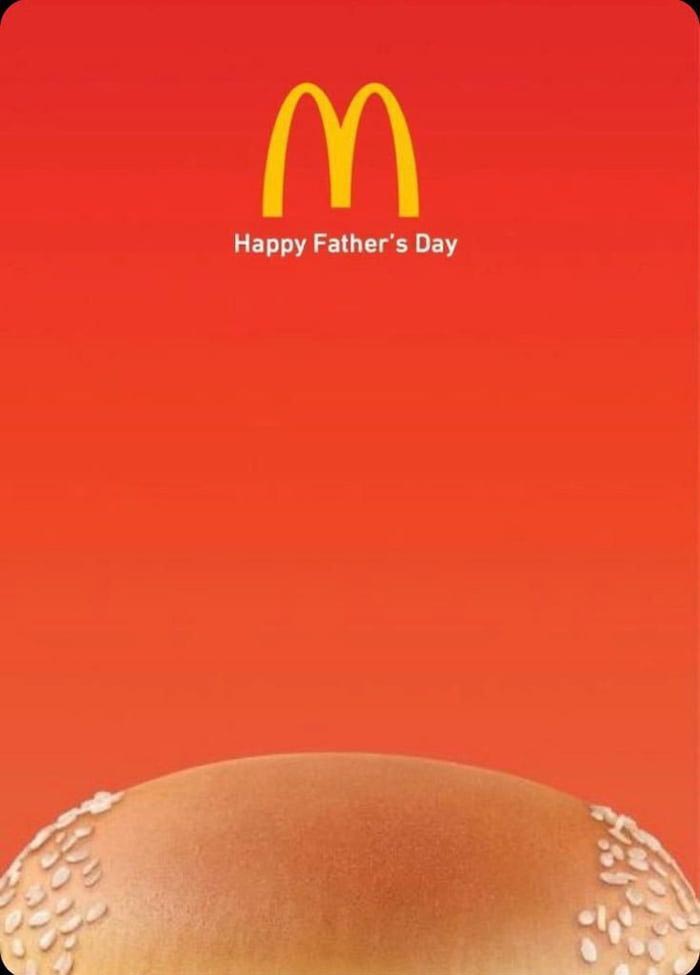 کمپین تبلیغاتی خلاقانه مک دونالد به مناسبت روز پدر
