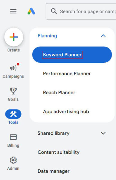 استفاده از کیورد پلنر گوگل برای پیدا کردن کلمات کلیدی منفی - عکس 1